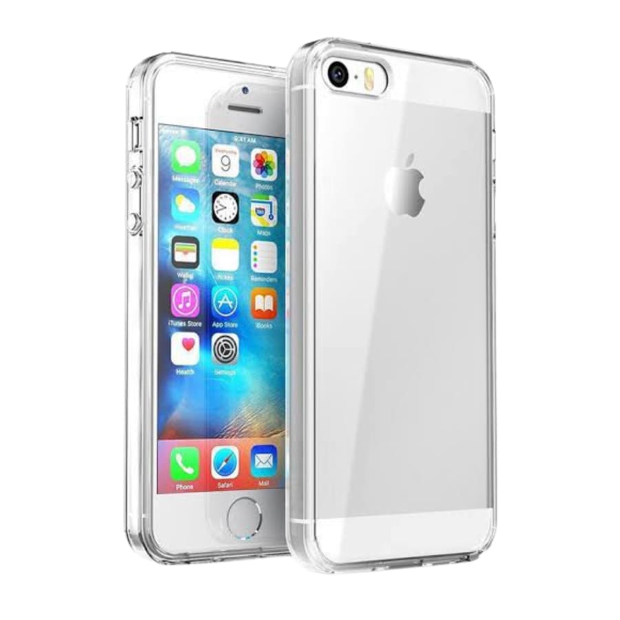 Silicone Case for iPhone 5/5s/SE (Clear) 9eight5