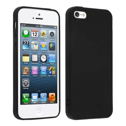 Silicone Case for iPhone 5/5s/SE (Black) 9eight5