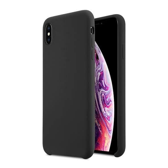 Silicone Case for iPhone XS Max (Black) 9eight5