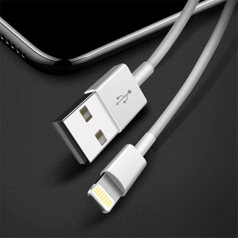 Charger Cable for iPhone/iPad 1m (White) 9eight5