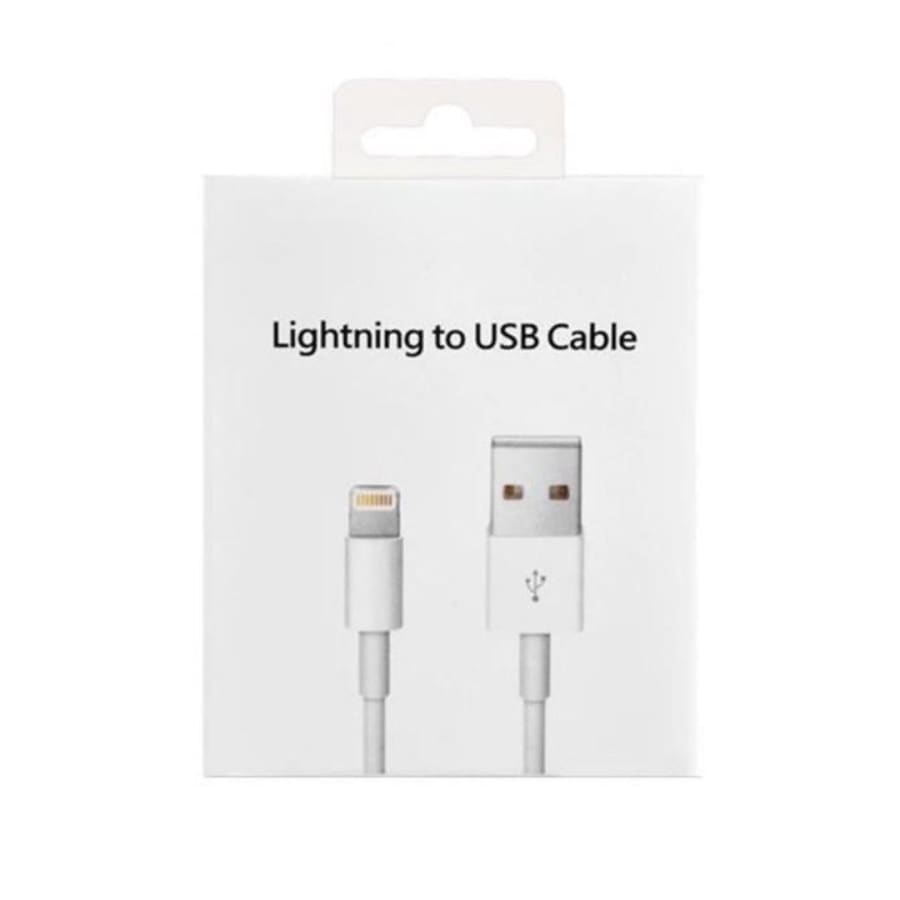 Charger Cable for iPhone/iPad 1m (White) 9eight5