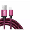 Charger Cable for iPhone/iPad - 2m (Red Wine)
