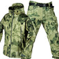 Outdoor Shark Skin Warm Camouflage Jacket and Pants Set - Tactical Softshell Fleece-Lined | Military Style Mead's Supply & Equipment Outfitters limited