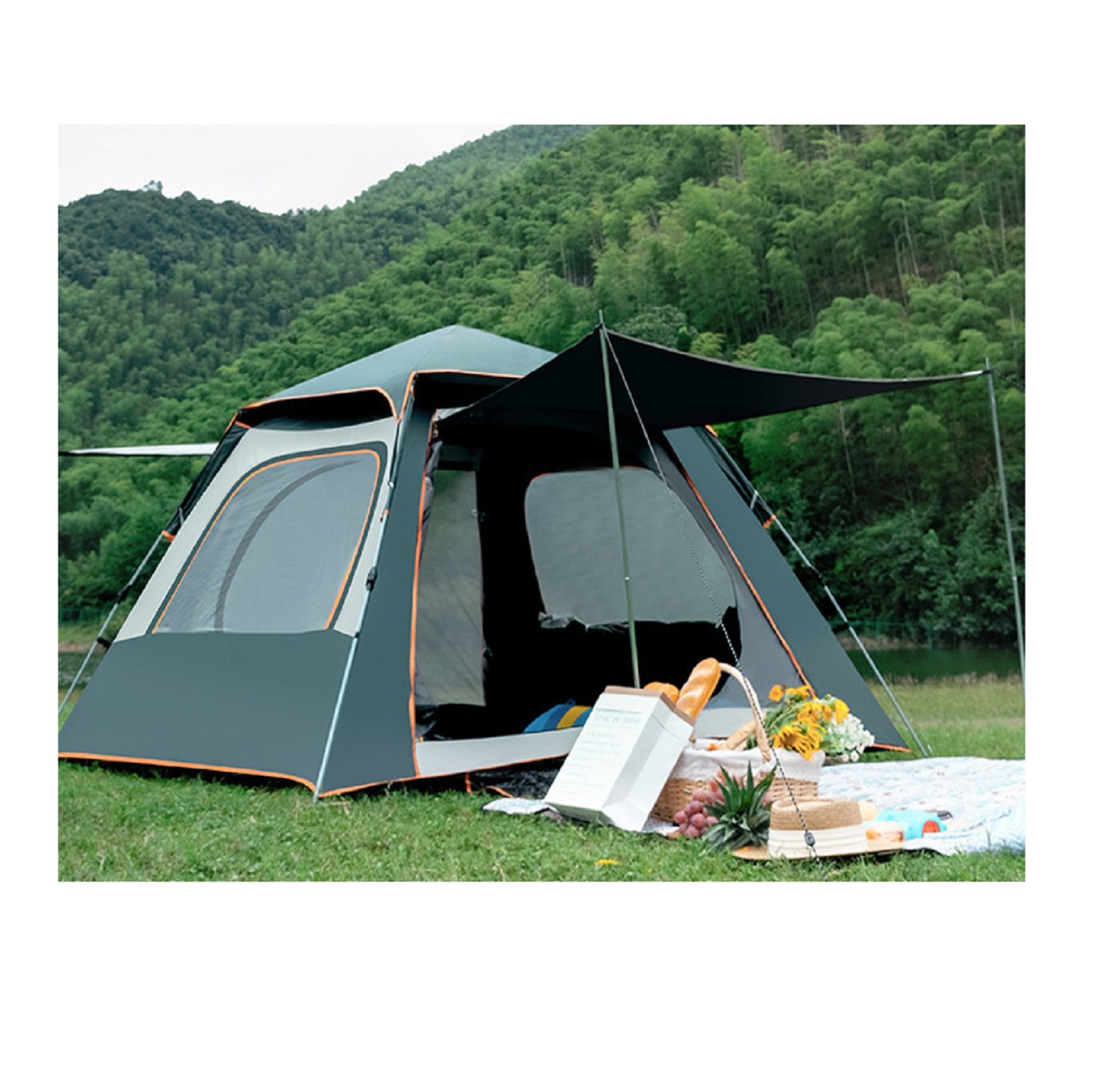 Family Tent – Lightweight & Easy to Set Up JLP74816 ECOTREK