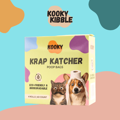Kooky Krap Katcher – Biodegradable Dog & Cat Poop Bags