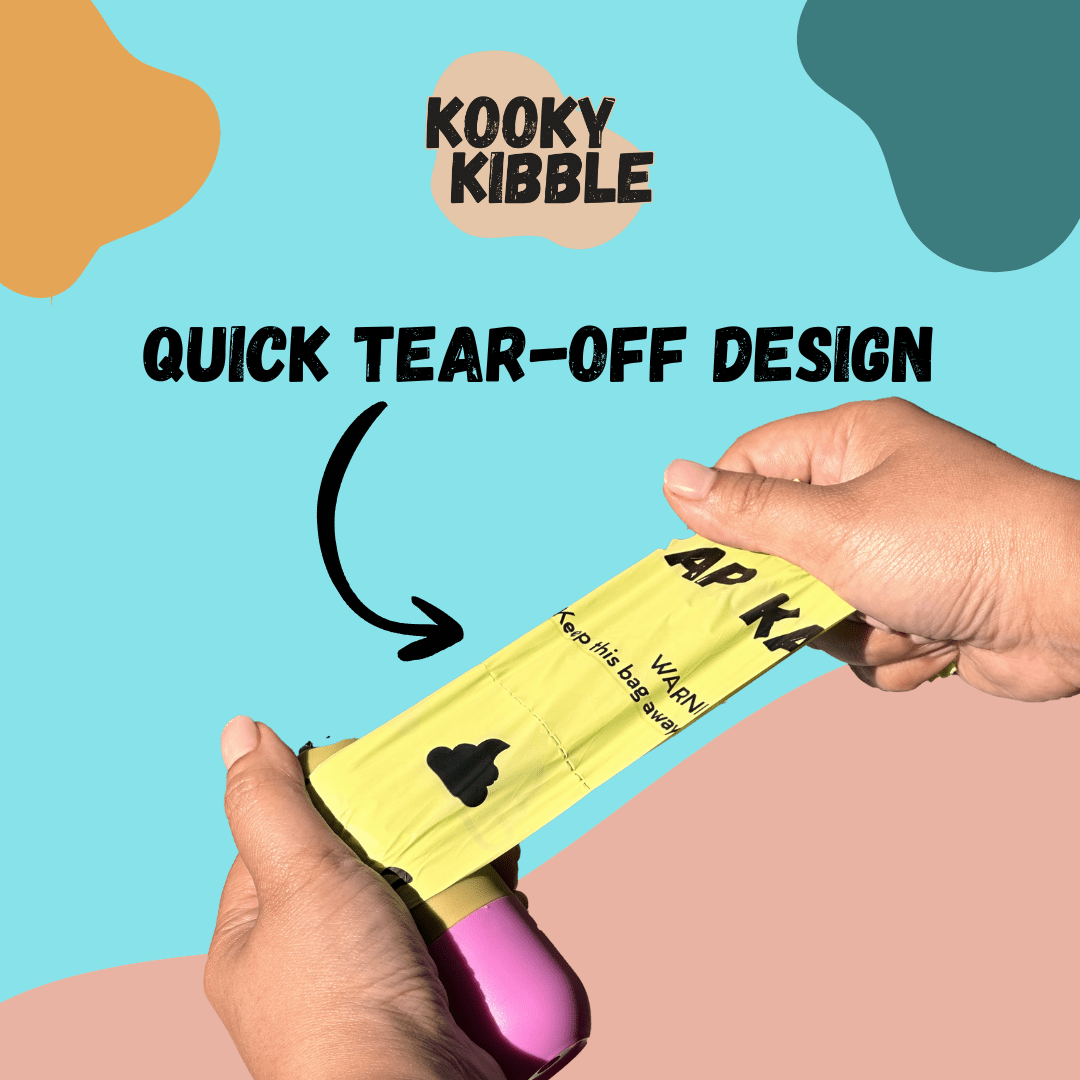 Kooky Krap Katcher – Biodegradable Dog & Cat Poop Bags