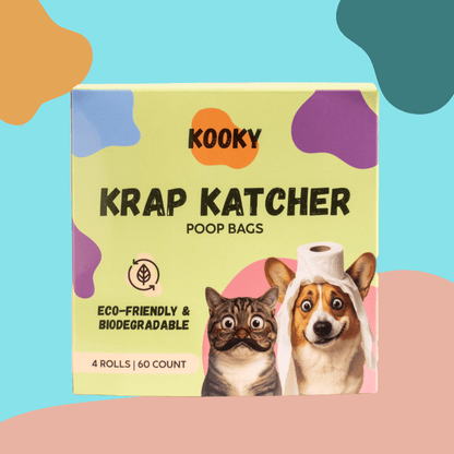 Kooky Krap Katcher – Biodegradable Dog & Cat Poop Bags