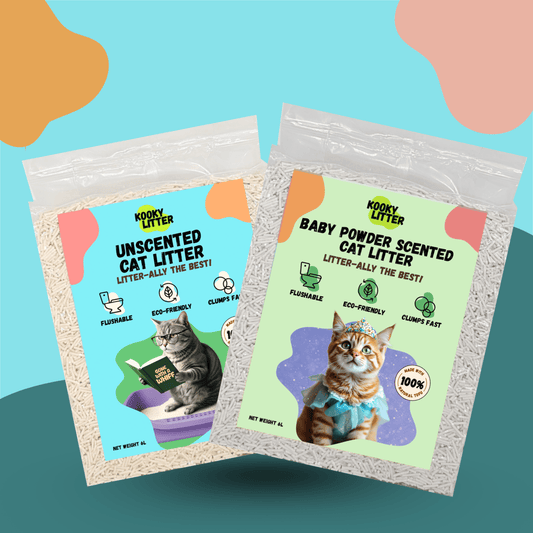 Kooky Litter Flushable Cat Litter