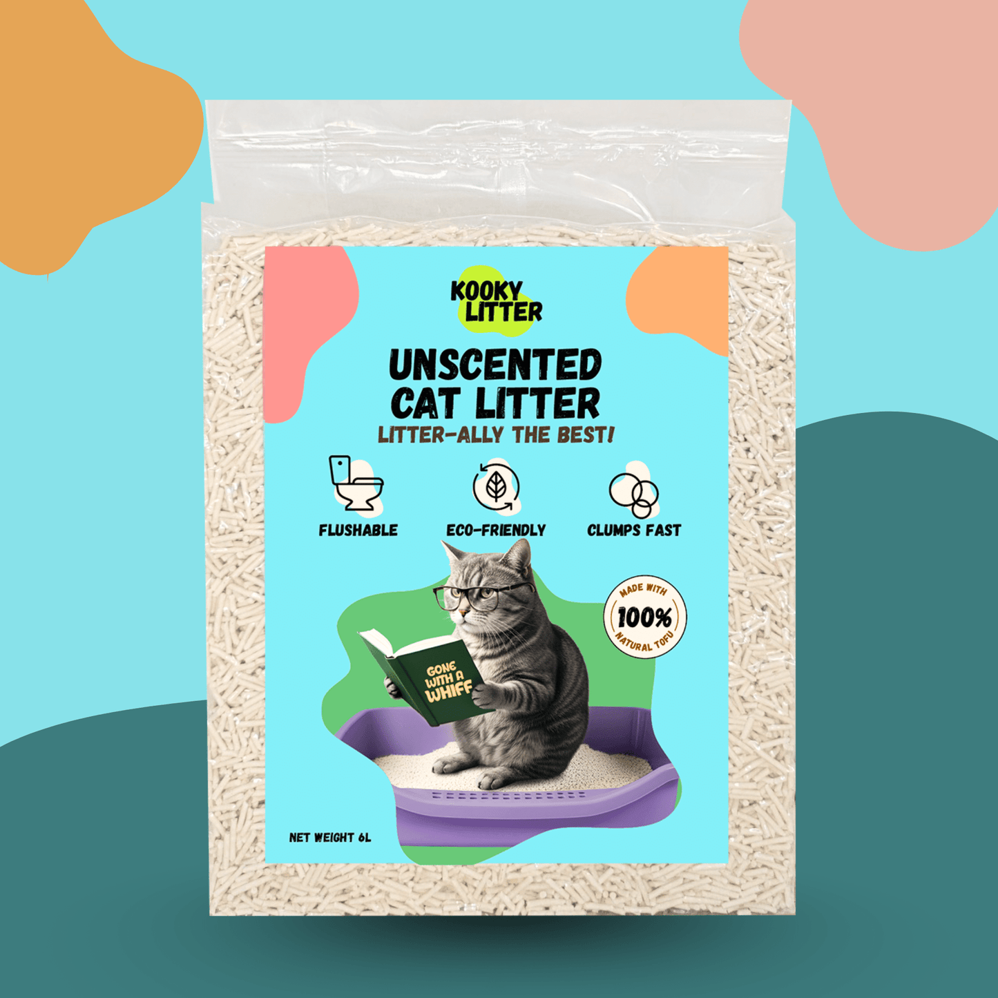 Kooky Litter Flushable Cat Litter