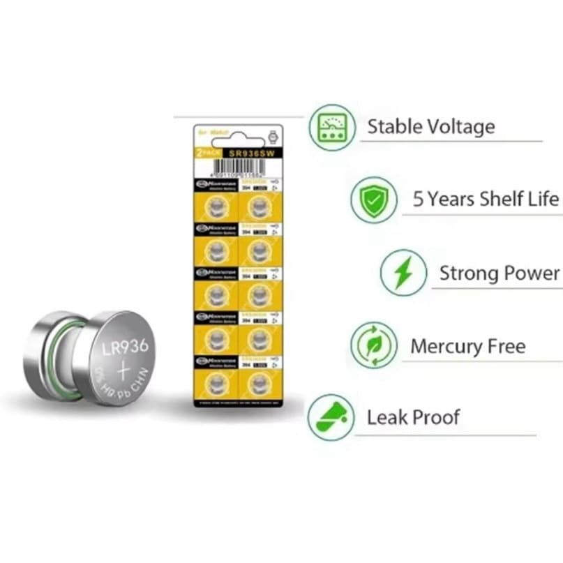 Koonenda 394 / SR936SW Watch Batteries (10 Pack) That Watch Shop