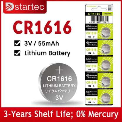 CR1616 / DL1616 Watch Batteries for Koonenda (5 Pack) That Watch Shop