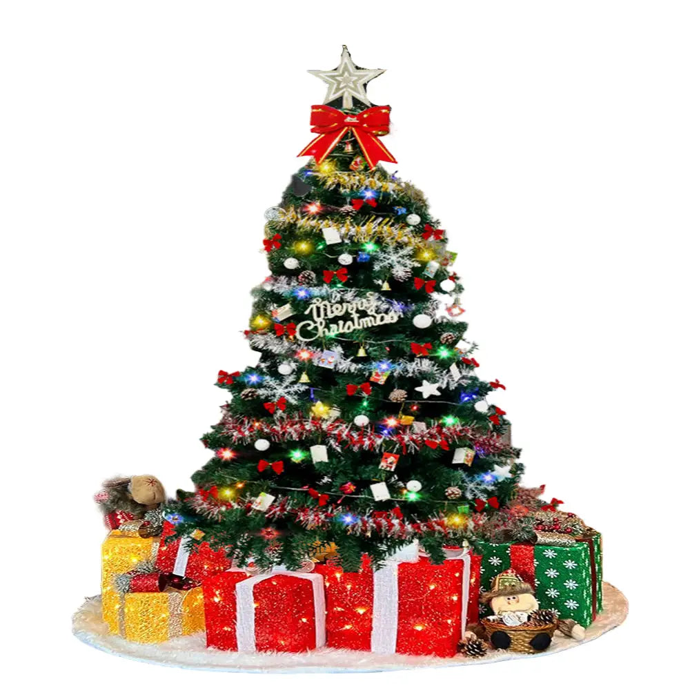 Large Christmas Tree (1.5/1.8/2.1M) with 4M 30-LED Colourful Lights Habicare