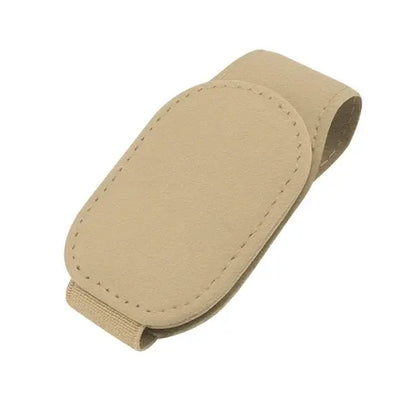 Leather Car Sunglasses & Card Holder Clip Habicare