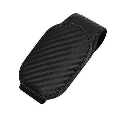Leather Car Sunglasses & Card Holder Clip Habicare
