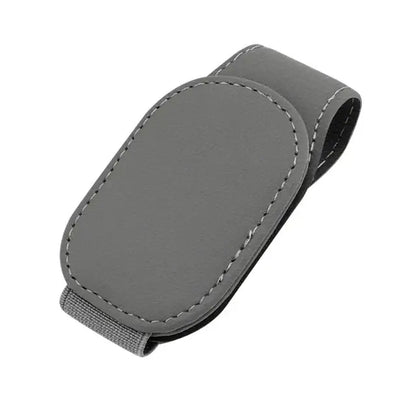 Leather Car Sunglasses & Card Holder Clip Habicare