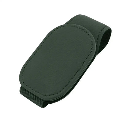 Leather Car Sunglasses & Card Holder Clip Habicare