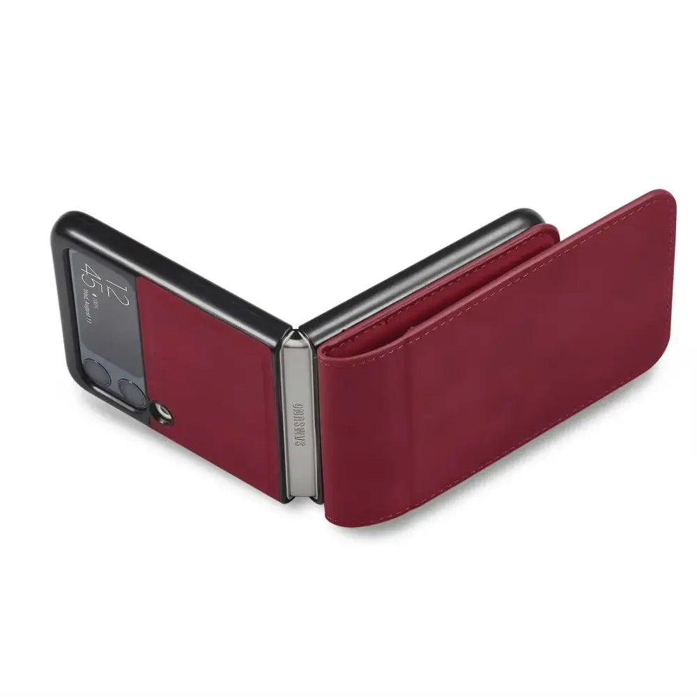 Leather Cover for the Samsung Galaxy Z Flip7 FE & Flip7 (available in 4 colours) Habicare