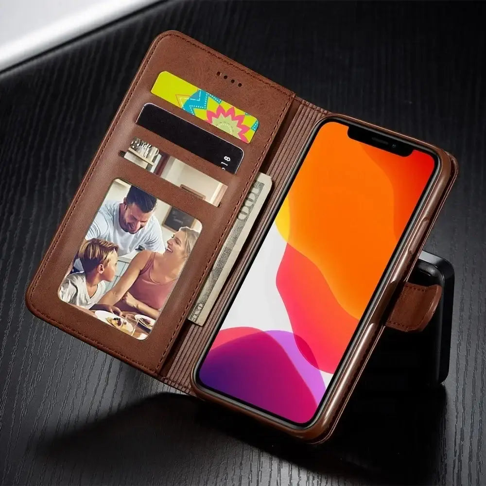 Wallet Case for iPhone (iPhone 5 - iPhone 12) - Available in Multiple Colours Habicare