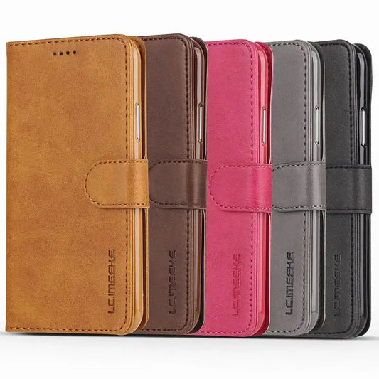 Leather Wallet Flip Case for iPhone 17 Series (available in 5 colours) Habicare