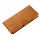 Leather Wallet Flip Case for Samsung Galaxy Series (Yellow) Habicare