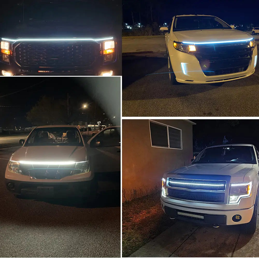 LED Car Hood Light Strip (different colours & sizes available) Habicare