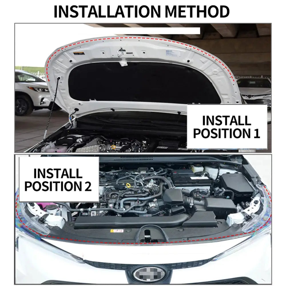 LED Car Hood Light Strip (different colours & sizes available) Habicare