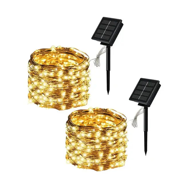 LED Solar Fairy String Lights (7m/12m/22m/32m) Habicare