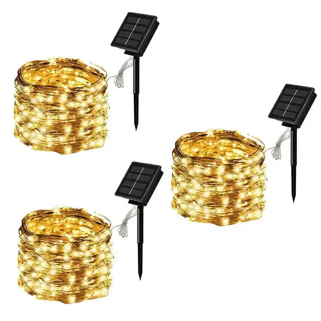 LED Solar Fairy String Lights (7m/12m/22m/32m) Habicare