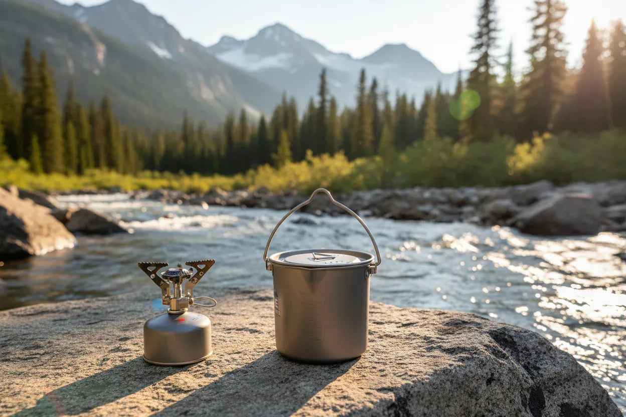 MSE Outfitters Titanium Pot 750ml | Ultralight Camp Cookware