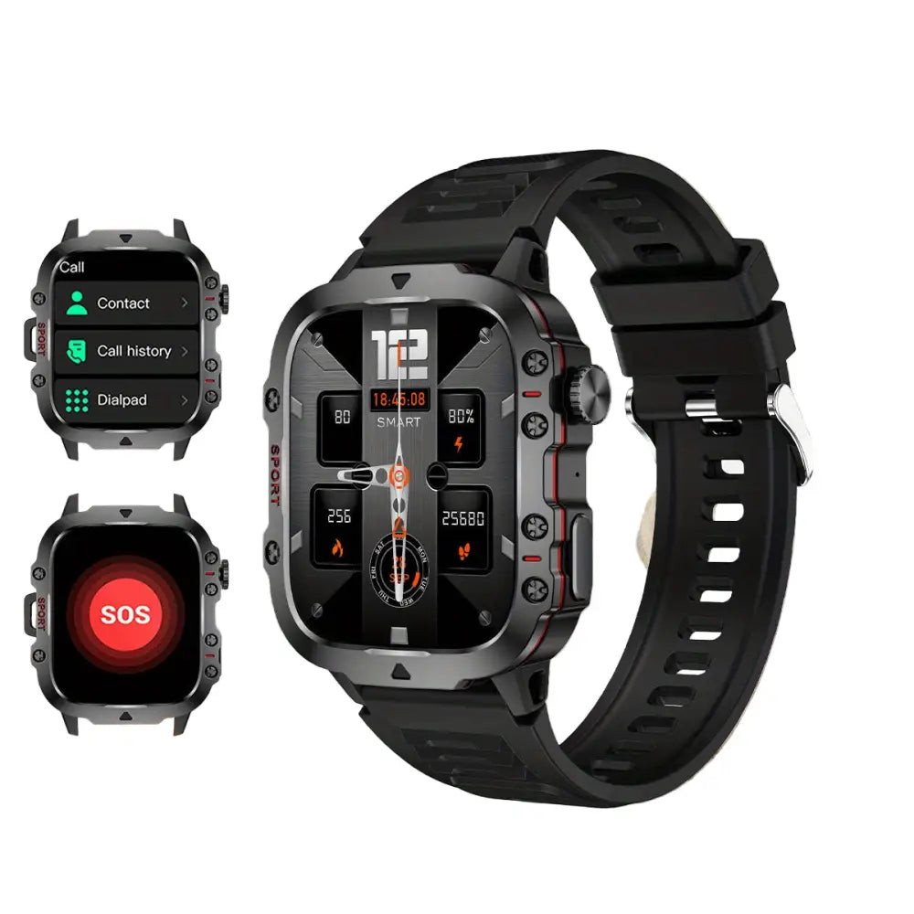 LIGE Casual Smart Watch – Voice Assistant (2 colours available) Habicare
