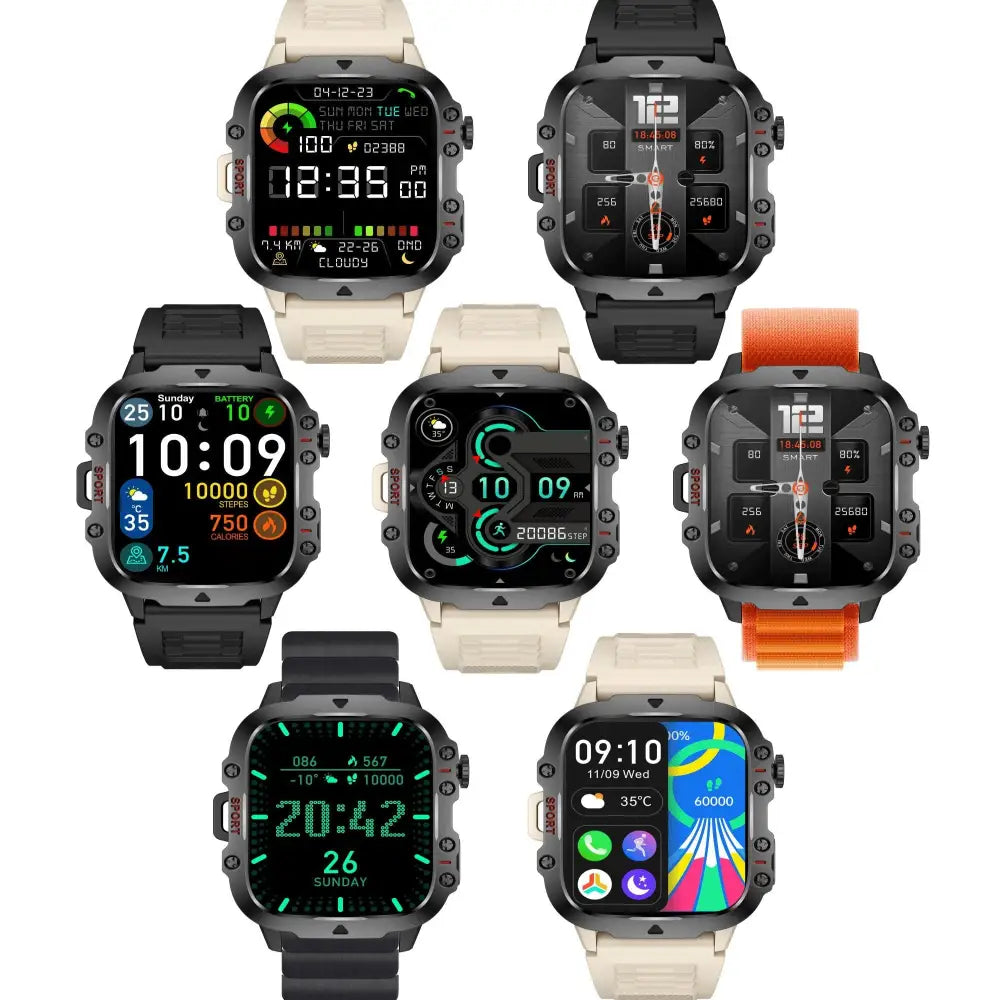 LIGE Casual Smart Watch – Voice Assistant (2 colours available) Habicare