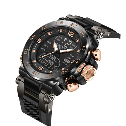LIGE Men's Quartz Watch (6 designs available) Habicare