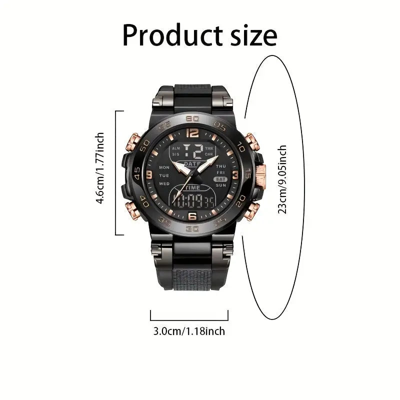 LIGE Men's Quartz Watch (6 designs available) Habicare