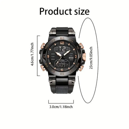 LIGE Men's Quartz Watch (6 designs available) Habicare