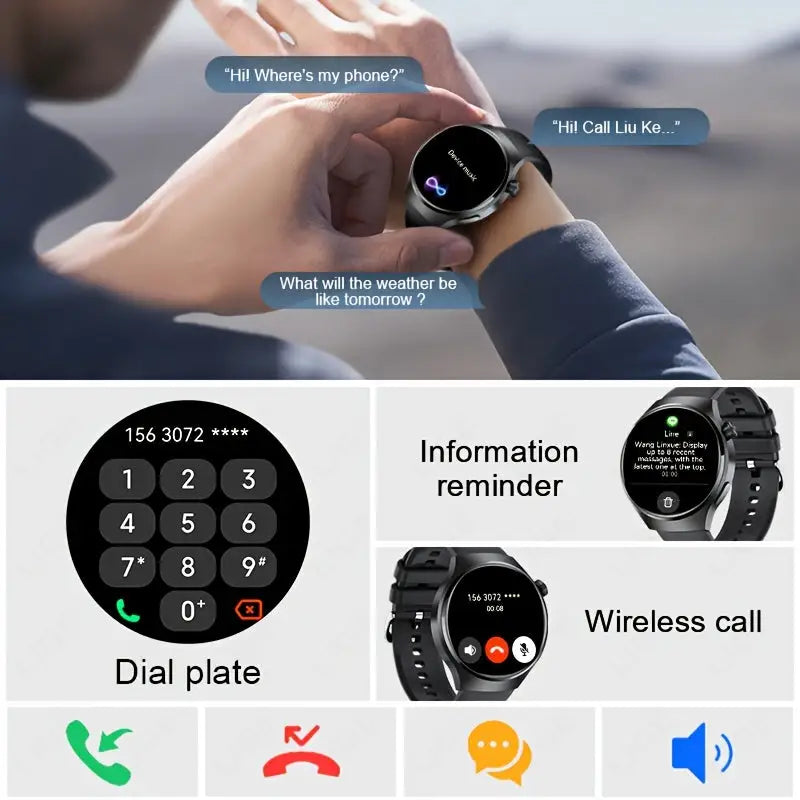 LIGE Men's Smart Sport Watch (6 models available) Habicare