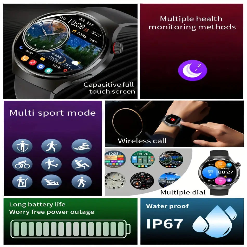 LIGE Men's Smart Sport Watch (6 models available) Habicare
