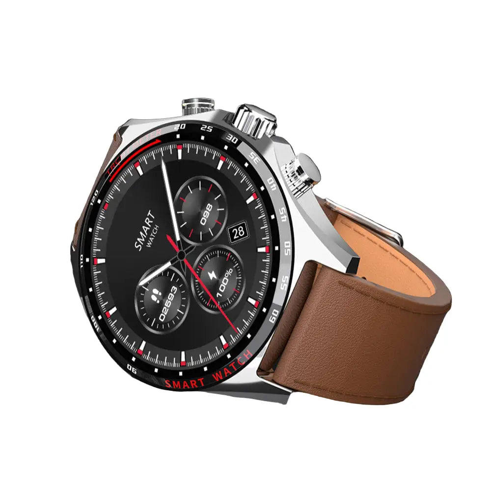 LIGE Men's Smart Watch – Touch Screen with Wireless Calls & Fitness Tracking (6 designs available) Habicare