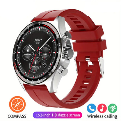 LIGE Men's Smart Watch – Touch Screen with Wireless Calls & Fitness Tracking (6 designs available) Habicare