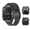 LIGE Men's Smartwatch – Voice Assistant, Breathing Exercises, Raise-to-Wake Screen (4 colours available)