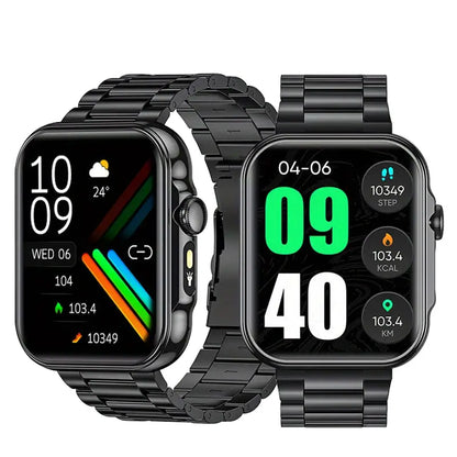 LIGE Outdoor Smart Watch – Large HD Screen, AI Voice Assistant Habicare