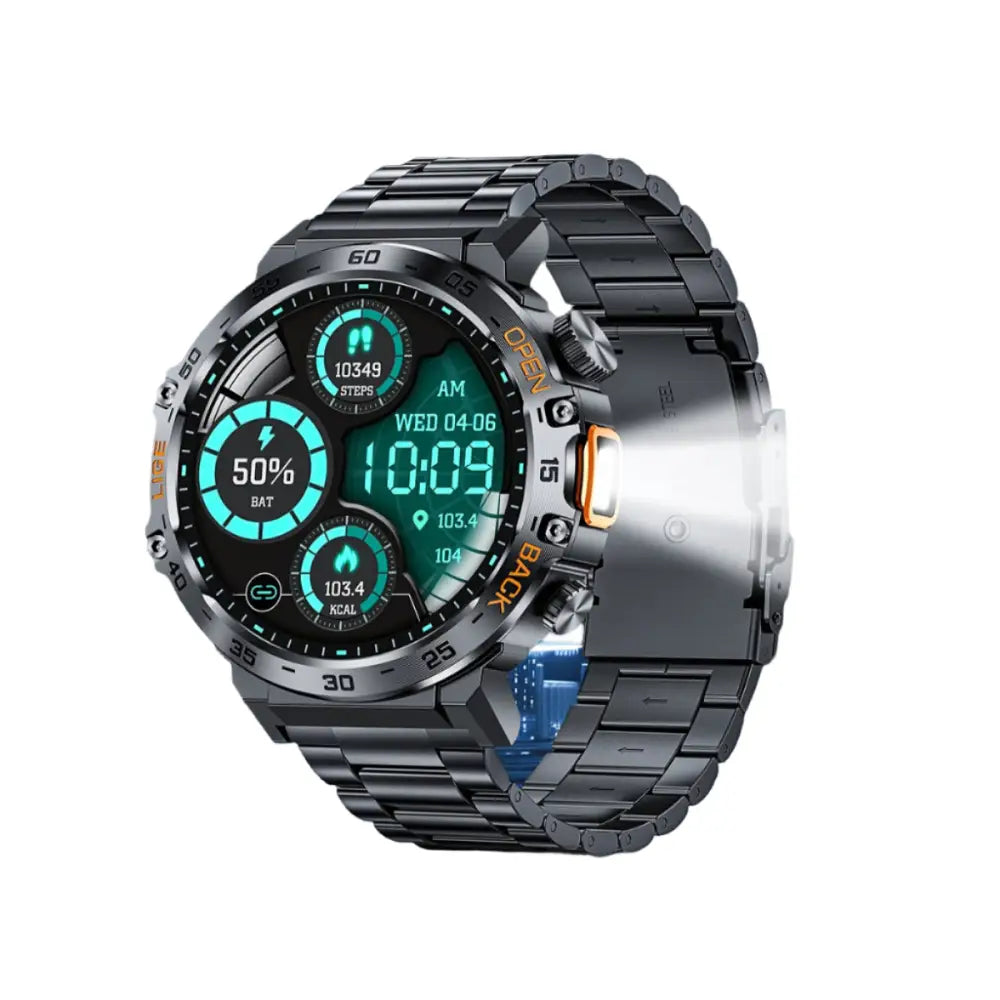 LIGE Outdoor Smartwatch – HD Screen, LED Flashlight, 290mAh Battery (6 types available) Habicare