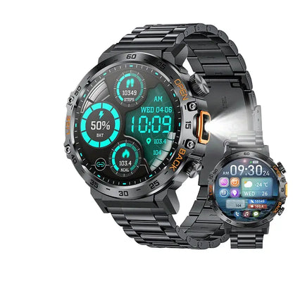 LIGE Outdoor Smartwatch – HD Screen, LED Flashlight, 290mAh Battery (6 types available) Habicare