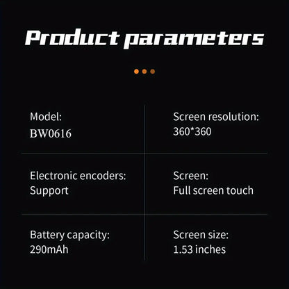LIGE Outdoor Smartwatch – HD Screen, LED Flashlight, 290mAh Battery (6 types available) Habicare