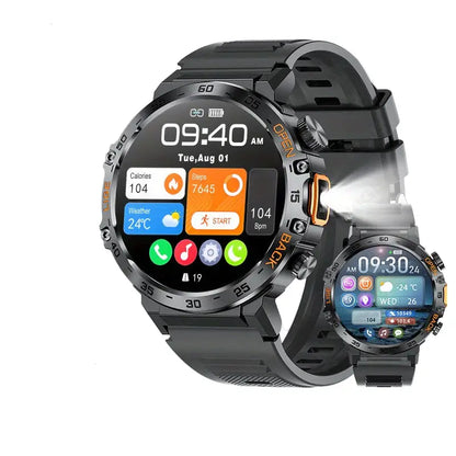 LIGE Outdoor Smartwatch – HD Screen, LED Flashlight, 290mAh Battery (6 types available) Habicare