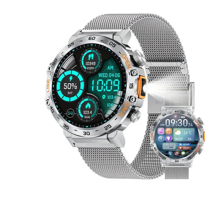 LIGE Outdoor Smartwatch – HD Screen, LED Flashlight, 290mAh Battery (6 types available) Habicare