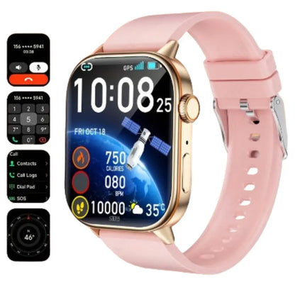 LIGE Outdoor Smartwatch – Large Screen with Compass & Music (10 different styles available) Habicare
