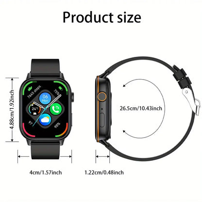 LIGE Outdoor Smartwatch – Large Screen with Compass & Music (10 different styles available) Habicare