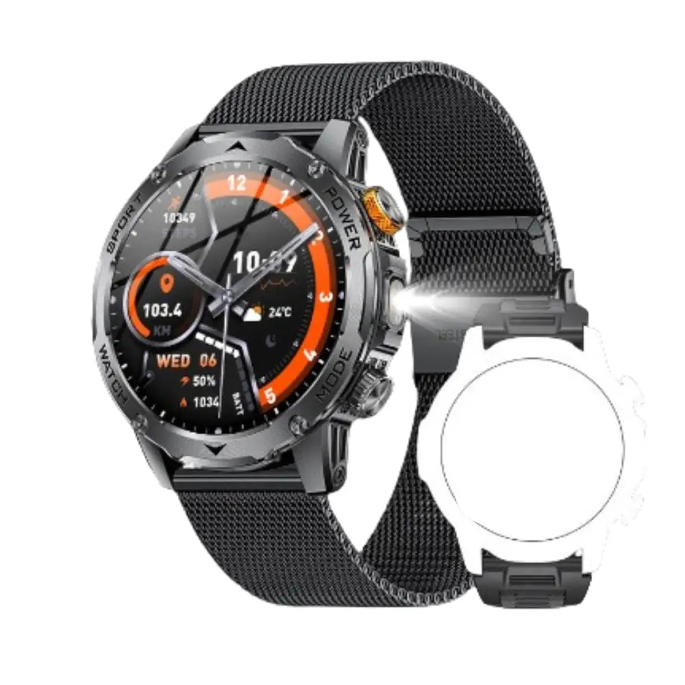 LIGE Smart Sports Watch – 1.7" HD Screen, 15-Day Battery, Wireless Calls (6 designs available) Habicare