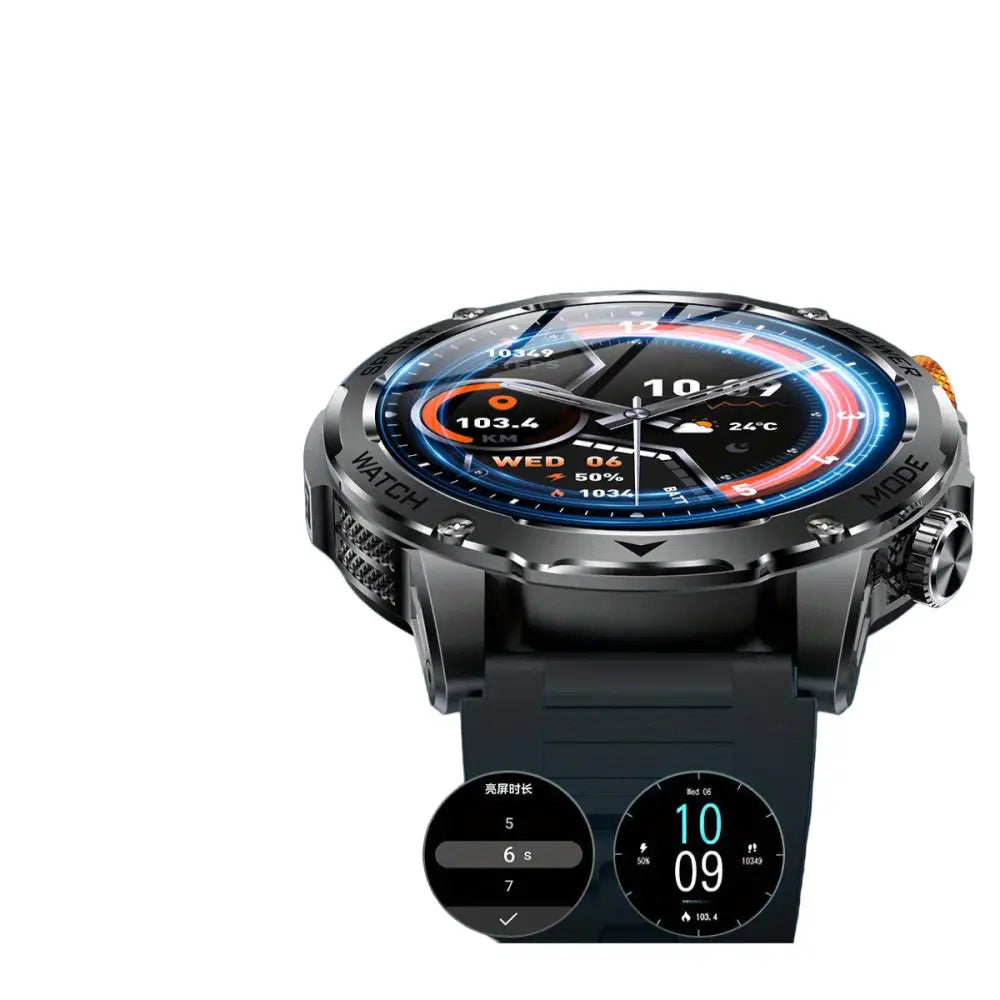 LIGE Smart Sports Watch – 1.7" HD Screen, 15-Day Battery, Wireless Calls (6 designs available) Habicare