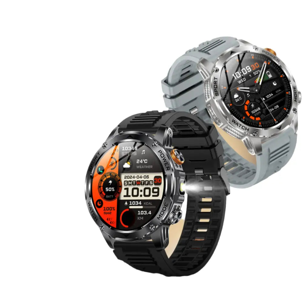 LIGE Smart Sports Watch – 1.7" HD Screen, 15-Day Battery, Wireless Calls (6 designs available) Habicare
